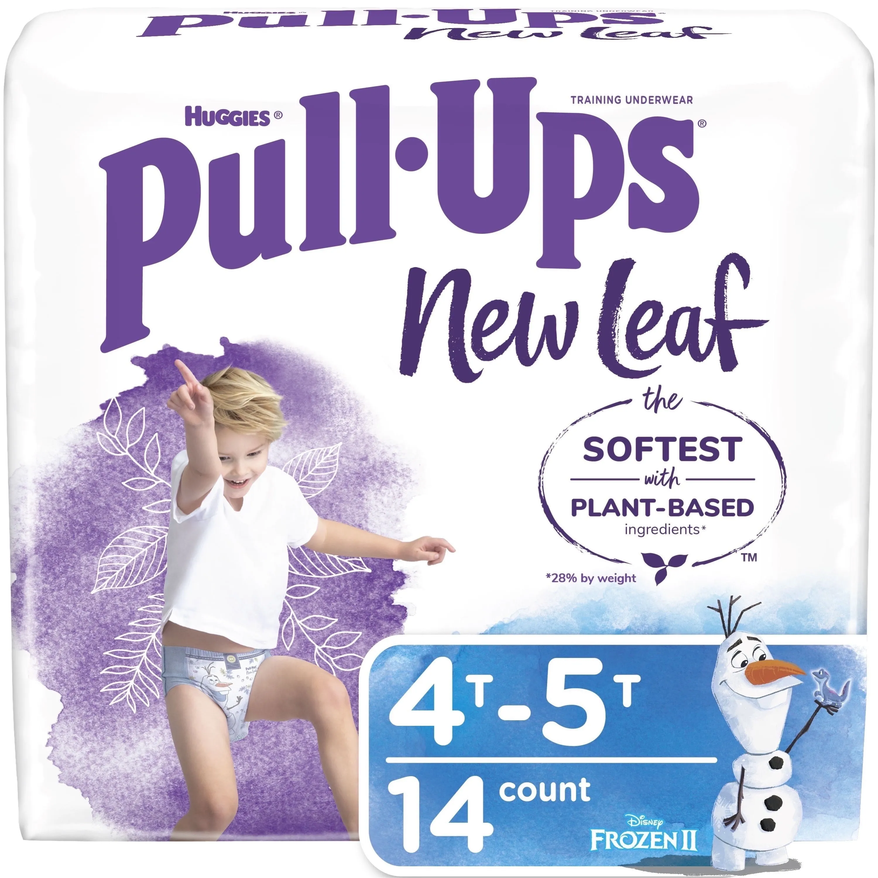 Pull-Ups New Leaf Boys' Disney Frozen Training Pants, 4T-5T, 14 Ct