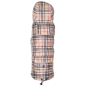 Raincoat | Bias Plaid Tan