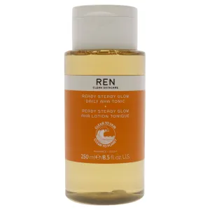 Ready Steady Glow Daily AHA Tonic by REN for Women - 8.5 oz Toner