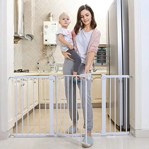 Safe-O-Kid- 56CM Safety Gate Extension/Baby Safety Metal Extension