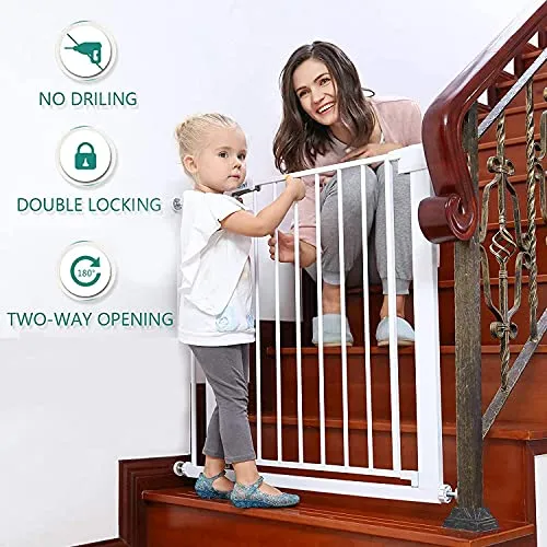 Safe-O-Kid- 56CM Safety Gate Extension/Baby Safety Metal Extension