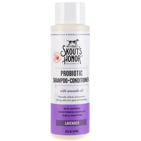 Skout's Honor Probiotic Shampoo   Conditioner for Dogs