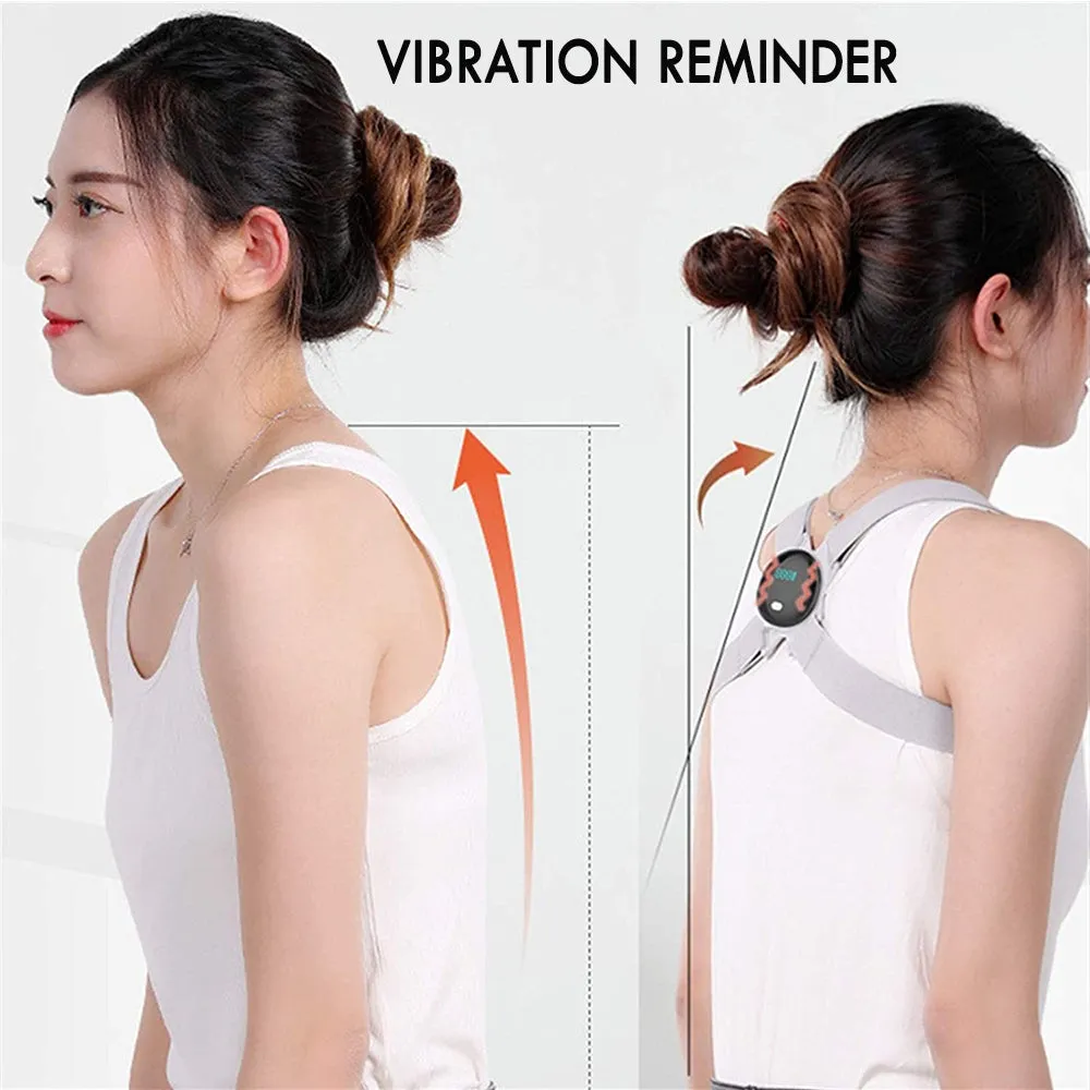 Smart Back Posture Corrector Back Belt Shoulder Training- USB Charging