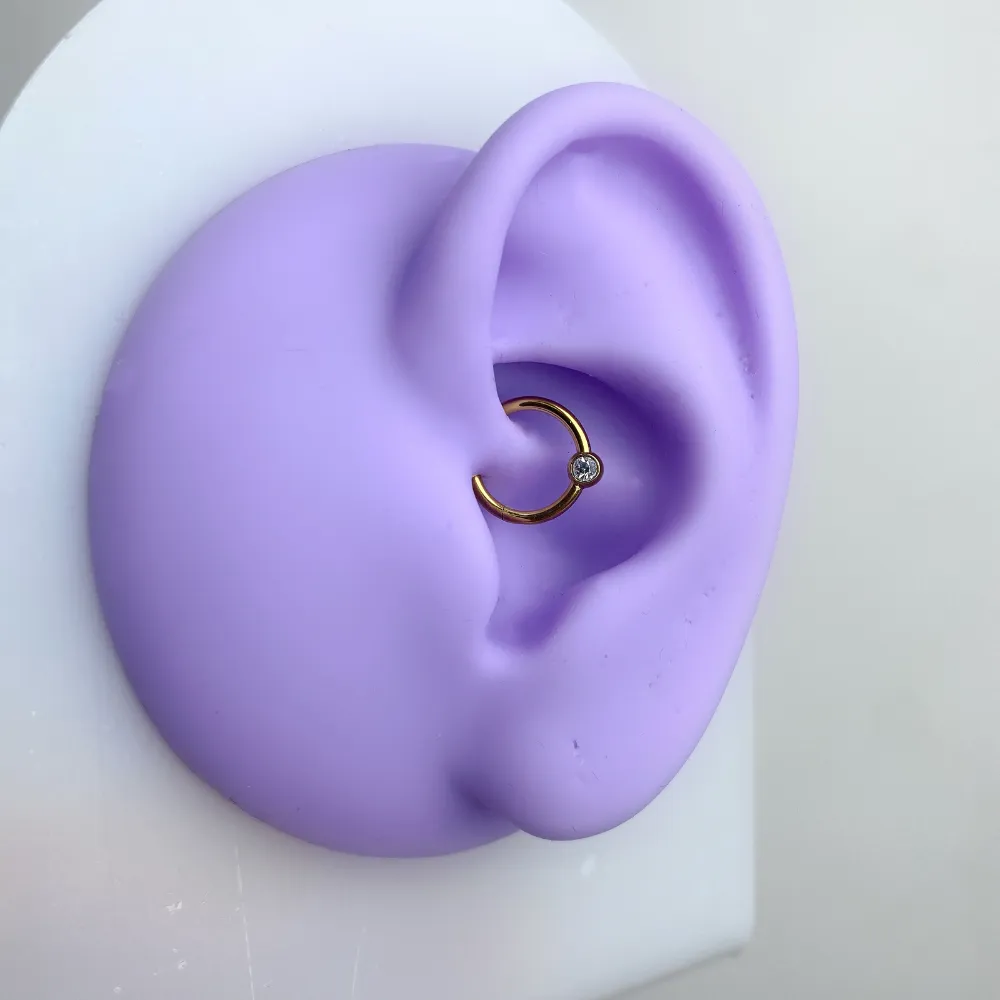 Sparkling Daith Conch Clicker