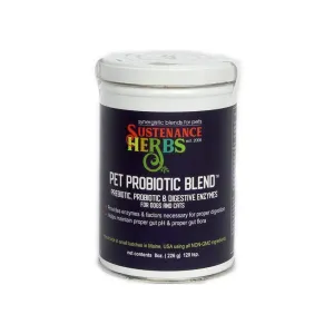 Sustenance Herbs Pet Probiotic and Digestive Enzyme Blend