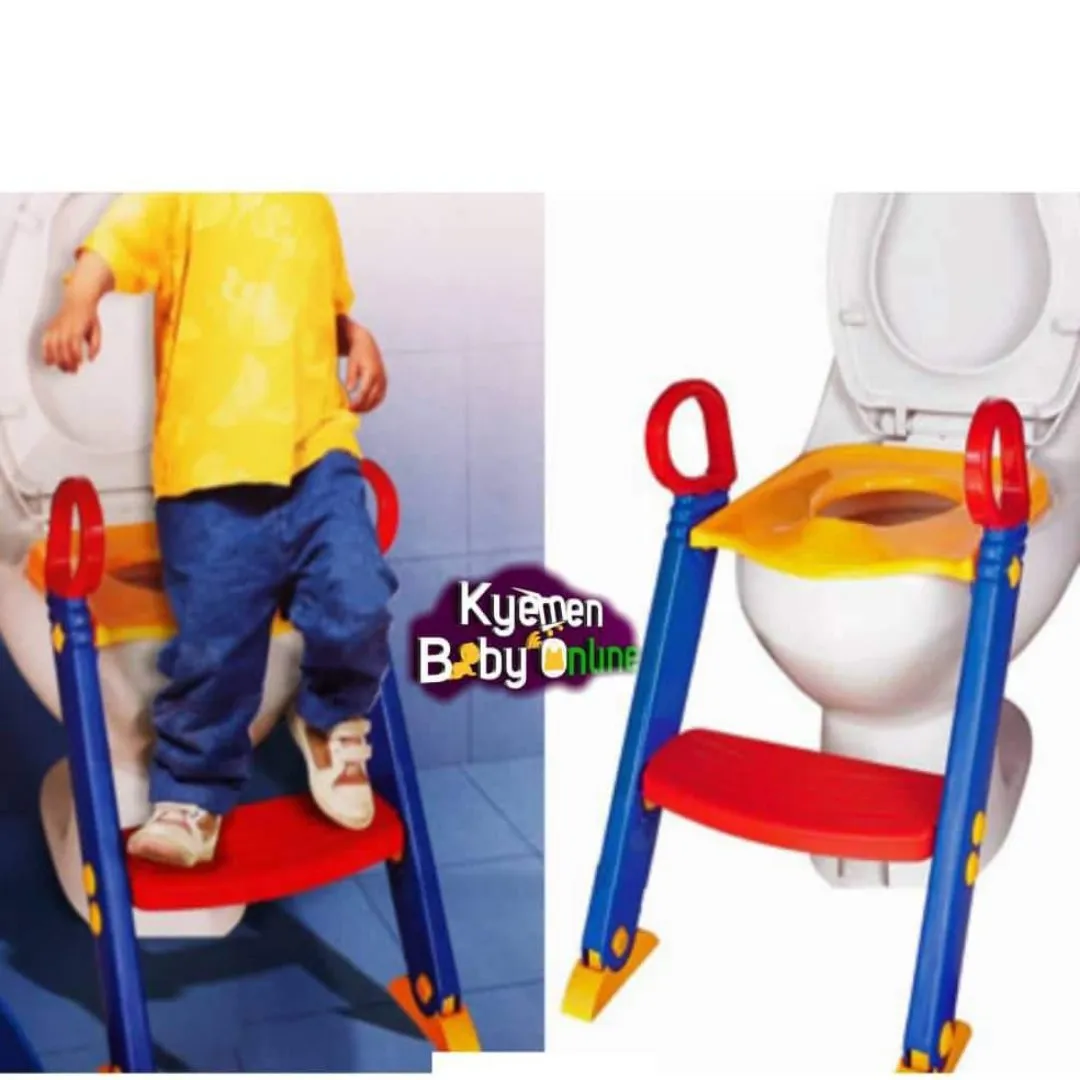 Toilet Ladder / Potty Steps/ Toilet Seat (Children's Toilet Trainer)