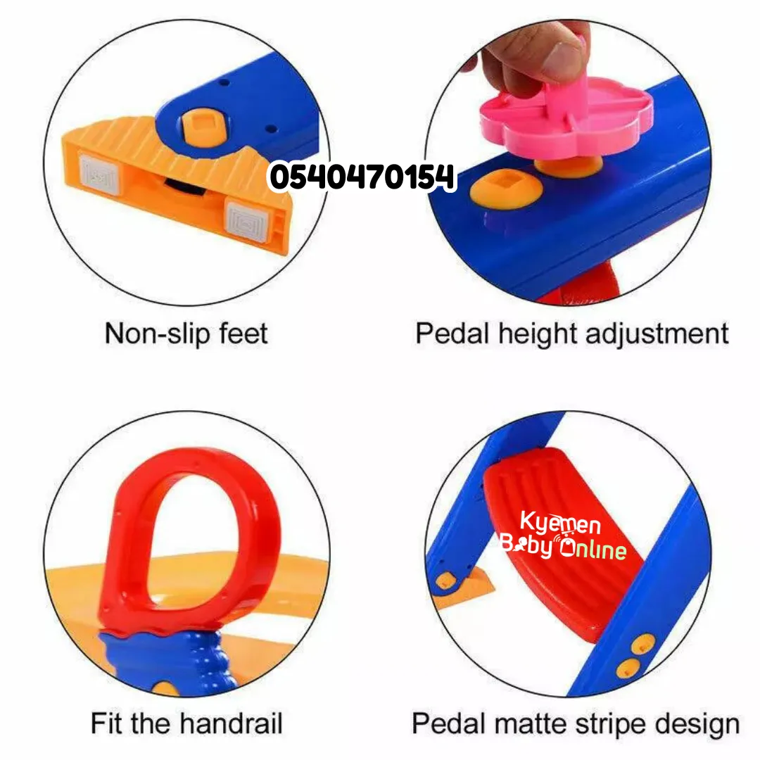 Toilet Ladder / Potty Steps/ Toilet Seat (Children's Toilet Trainer)