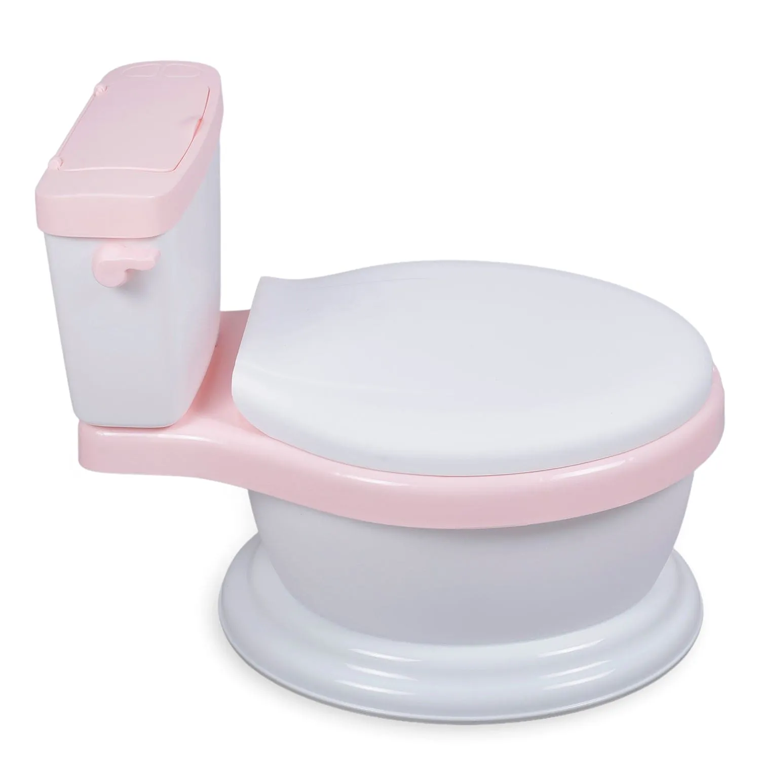 Toilet Training Potty Chair Realistic Western Style Pink