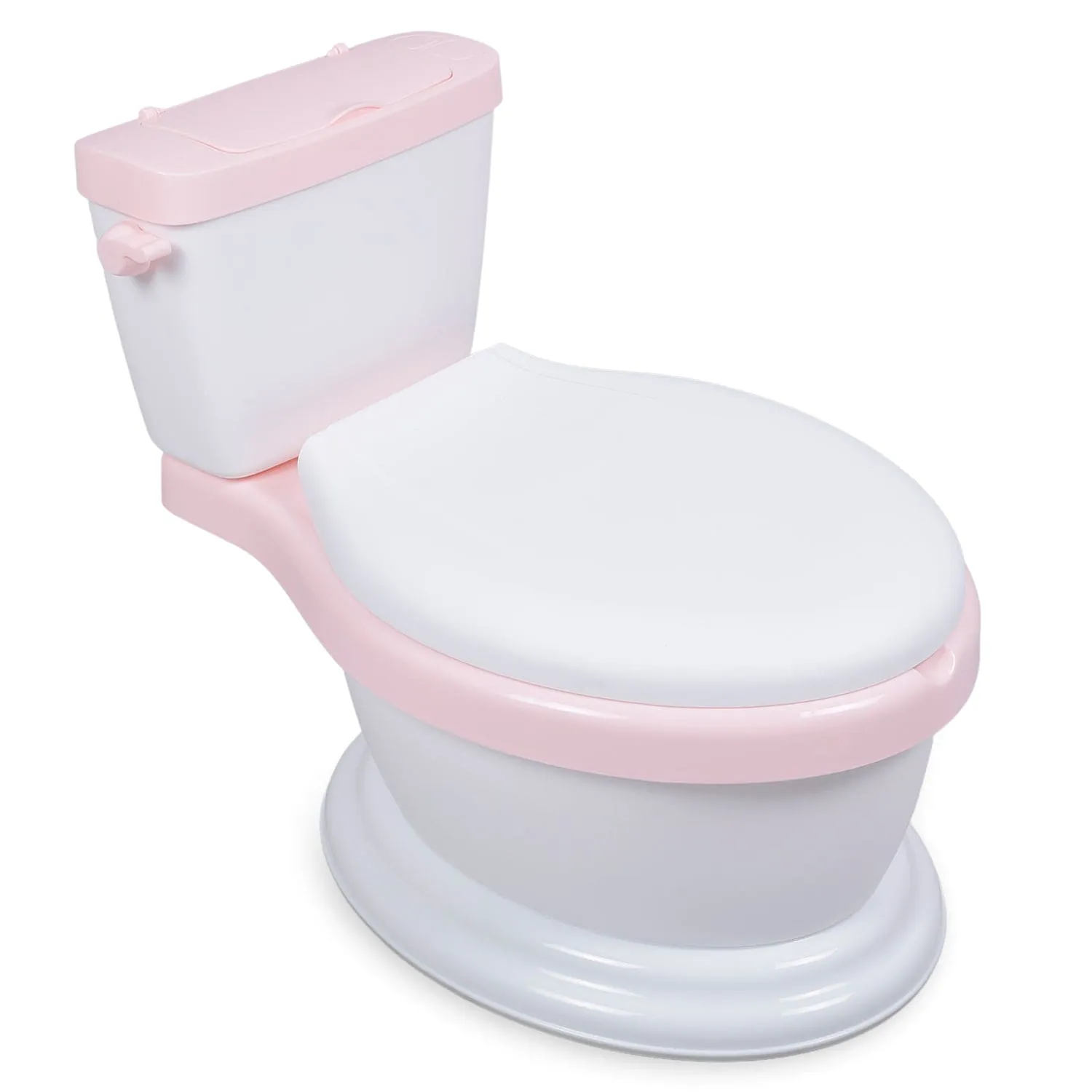 Toilet Training Potty Chair Realistic Western Style Pink