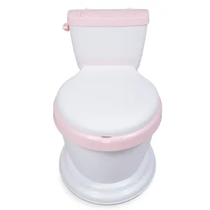 Toilet Training Potty Chair Realistic Western Style Pink