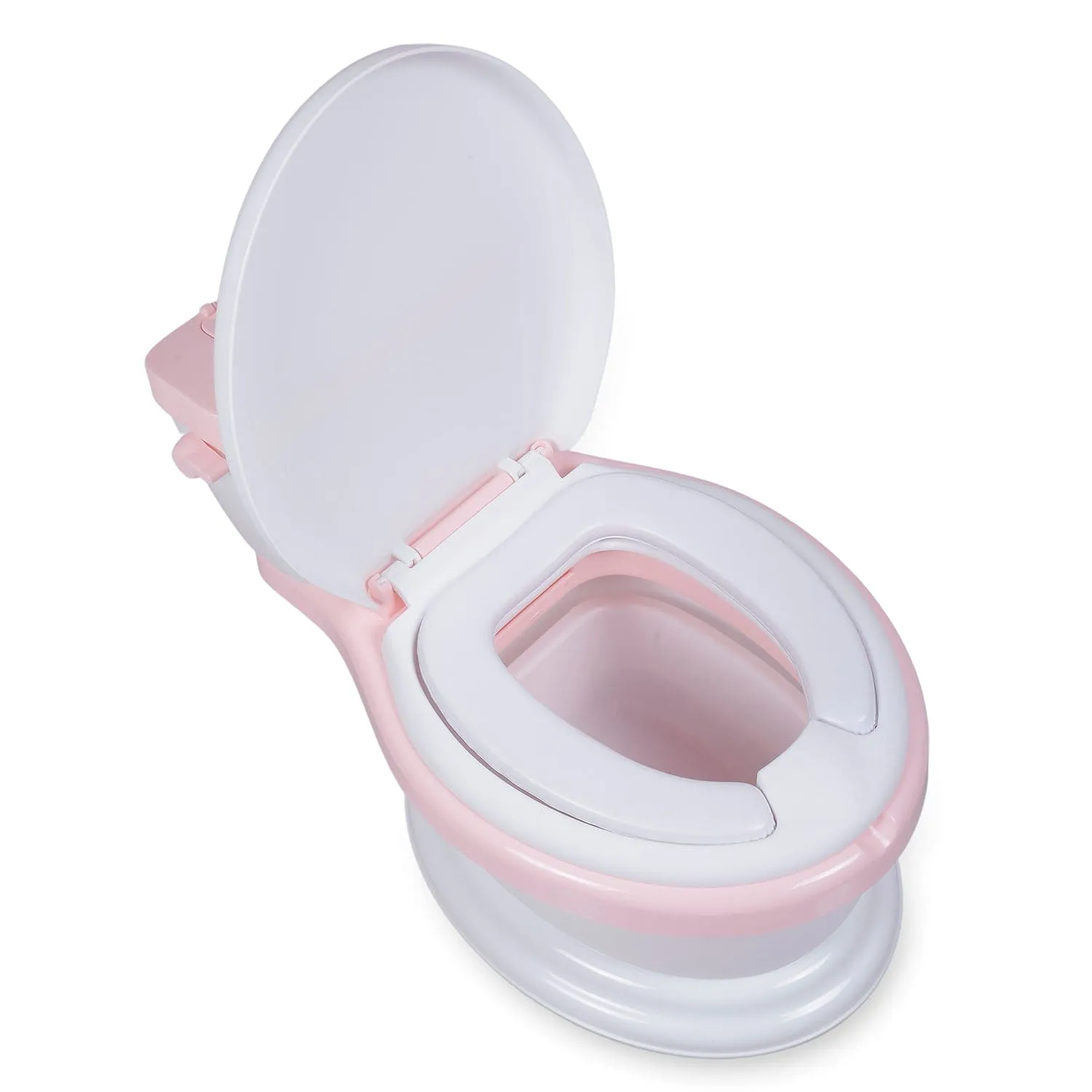 Toilet Training Potty Chair Realistic Western Style Pink