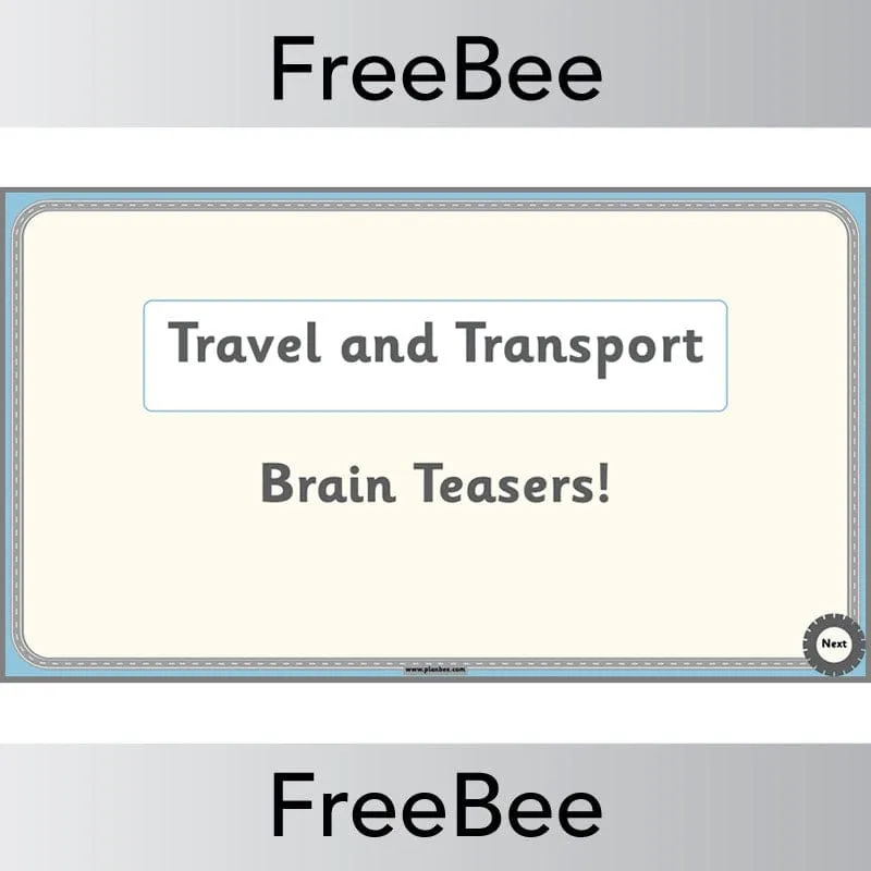 Travel and Transport Brain Teasers