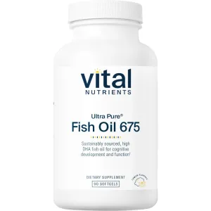 Ultra Pure Fish Oil 675 90 caps by Vital Nutrients