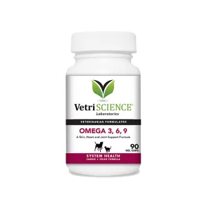 VetriScience Omega 3 6 9 Fatty Acid Pet Supplement