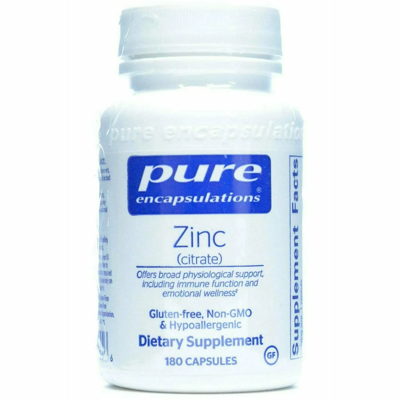 Zinc (citrate) by Pure Encapsulations