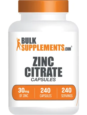 Zinc Citrate Capsules